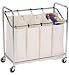 Household Essentials 3024 Four-Bag Commercial Laundry Sorter