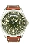 Victorinox Swiss Army Infantry Vintage Automatic Day-Date Olive Dial Men's Watch #241396