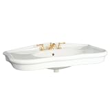 Buy St. Thomas Creations 5050.082.01 Parisian Grande 8-Inch Centerset Console Sink,... by St. Thomas Creations