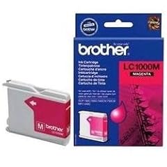 Brother LC1000M Tintenpatrone f�r Tintenstrahldrucker Kapazit�t 400 Seiten Magenta