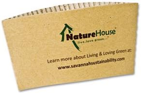NEW - Hot Cup Sleeves, Fits 8-oz Cups, 50/Pack - S01
