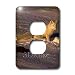 Wild animals - Arctic Fox - Light Switch Covers - 2 plug outlet cover