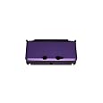 MYCARRYINGCASE 3DS Alunminum Metallic Armor Hard Case with Screen Protective Filter - Purple