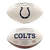 Indianapolis Colts Embroidered Signature Series Football (Quantity of 1)