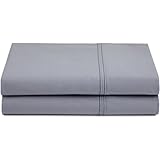 Calvin Klein Home Bamboo Flower Double Row Cord Pair Standard Pillowcase, Hyacinth