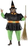 INFLATABLE FAT WITCH HALLOWEEN FANCY DRESS COSTUME -1SZ