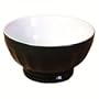 BIA Cordon Bleu Fluted Bowls, Set of 4,  Black/White