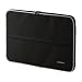 ELECOM Zeroshock Sleeve 26,9-28,2cm 10,6-11,1Z schwarz Notebook-Schutzhuelle aus Polyurethan Inkl. Reissverschlussfach fuer Zubehoer
