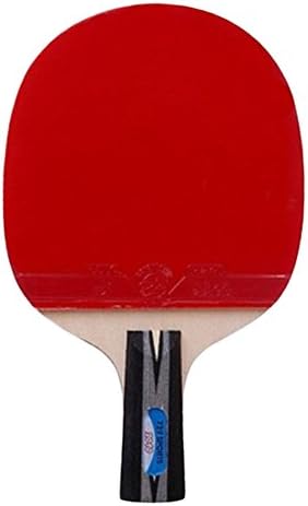 Table Tennis Racket Shake Hand Rackets, Black Short Handle