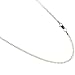 JOSCO 2mm Curb Sterling Silver Chain. Pure 925 Italian Necklace. 16,18,20,22,24,30 inches available