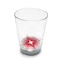 1 dzn LED blinking shot glass - Red