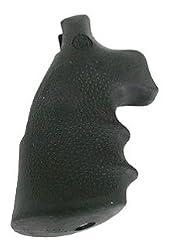 Hogue Monogrip Soft Rubber "Conversion Grips" With Finger Grooves Smith & Wesson K or L Frame Round Butt