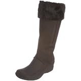 Hush Puppies Womens Yushiko Fur Trimmed Boot