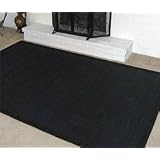 Anji Mountain Traditional Bamboo Rug 5' x 8' - Villager Ebony (Pack of 2) by 