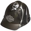 Harley-Davidson&reg; Men's Matte Black Skull Hard Hat-Special Edition. Graphics. Matte Black. HDHHAT35