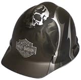 Harley Davidson Skull Hard Hat - Smooth Matte