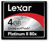 Lexar Compact Flash Platinum II 80x 4gb CF4GB-80-742