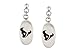Stainless Steel Houston Texans Logo Dangle title=