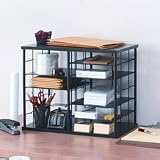 Rubbermaid 12-Slot Organizer, 21W x 11 3 4 D x 16 H, Black (1738583)