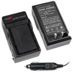 Premium LP-E5 LPE5 Battery Charger with Car Charger Adapter for Canon Digital SLR EOS Rebel T1i $3.24