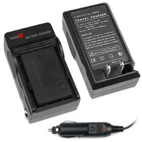 Premium LP-E5 LPE5 Battery Charger with Car Charger Adapter for Canon Digital SLR EOS Rebel T1i
