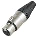 Neutrik 3 Pin Female XLR Nickel/Silver NC3FXX