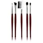 Lancome Makeup Brush Set - Red 5 Piece Brush Set