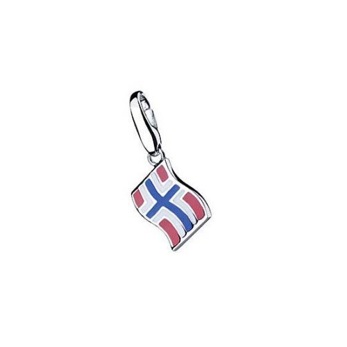 Giorgio Martello Damen-Anh&auml;nger Lucky Flagge Norwegen 153-803059 Preisvergleich