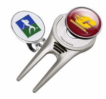 Central Michigan Chippewas Divot Tool Hat Clip With Golf Ball Marker Of 2)