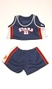 Basketball Uniform Fits Webkinz, Shining Star and 8" - 10" Make Your Own Stuffed Animals