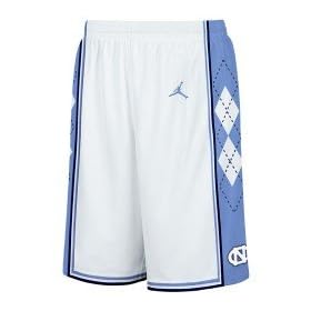 Nike North Carolina Tar Heels (UNC) Carolina Blue Tackle Twill Player Basketball Shorts