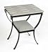 Antique End Tables | Wooden End Tables - Privilege 24100-W Wooden Pland End Table - Antique White