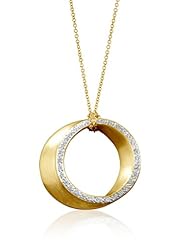 Alex Woo "Eve" Diamond and Gold Pendant, 18"