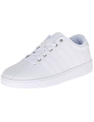Shoes: K-SWISS Womens Court Pro II CMF Athletic Shoe, White/Silver, 8.5 M US - K-SWISS