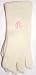 One Size Winter White Angora Gloves Reinforced By Nylon Fibers Trimmed with Customer ...