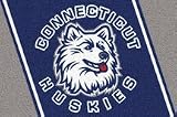 Connecticut Huskies 2' 8x 3' 10 Team Spirit Area Rug