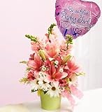 Flowers by 1800Flowers - Little Princess Bouquet - Large with Balloon