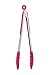 from Premier Housewares Premier Housewares Zing Silicone Tongs, Hot Pink Model 805039