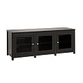 Arturo 3 Door Plasma/ LCD Console - Black