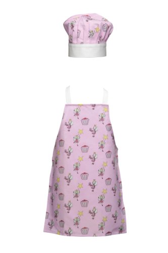 Premier Housewares Kochsch&uuml;rze & M&uuml;tze f&uuml;r Kinder Cupcake Fairy, PVC