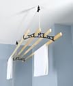 KITCHEN MAID CEILING MOUNTED CLOTHES AIRER - 1.5 metre, Lacquer