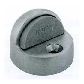  Ives FS4383 Polished Brass Heavy Duty Cast Dome Floor Door Stop 1 3/8 inch Overall Height FS438