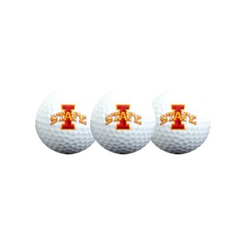 Iowa State Cyclones Ncaa Golf Ball 3-pack