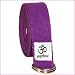 Yogagurt Baumwolle Lila mit Metall-Verschluss