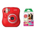 FUJIFILM �C���X�^���g�J���� �`�F�L instax mini 25 ���b�h �t�B�����Z�b�g INS MINI 25 RED FilmSet