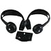 PYLE PLVWH6 Dual Wireless IR Mobile Video Stereo Headphones with Transmitter