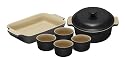 Le Creuset Stoneware Wedding Gift Set, 6 Piece, Granite
