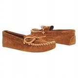 Minnetonka Men's Leather Laced Softsole Moccasin