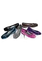 metrostyle Velvet Ballerinas