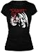Carrie Faces Bloody Horror Thriller Movie Juniors Black T-Shirt